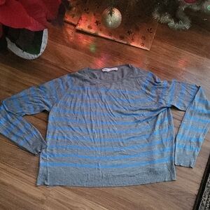 Zara Light Gray Knit Top